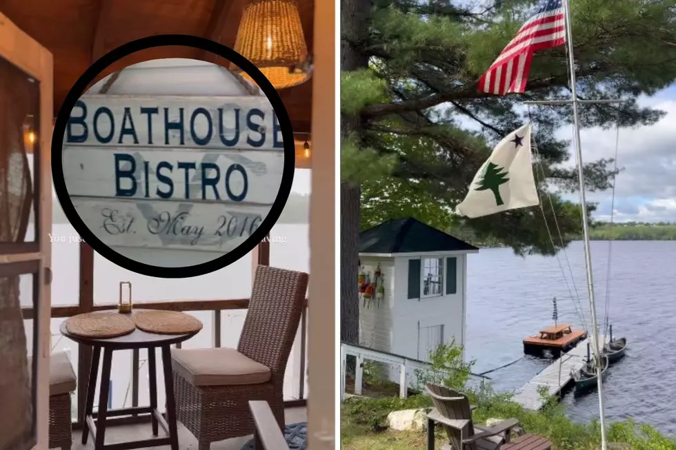 You Can Dine in This Tiny, Romantic Boathouse at Wolf Cove Inn, Maine